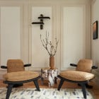 Bert Frank Rinato LED Double Wall Light Right Lifestyle Lounge