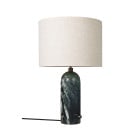 Gubi Gravity Table Lamp Emerald Marble Canvas Large