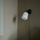 New Works Material Wall Lamp Opal Glass