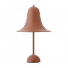 Verpan Pantop 23 cm Table Lamp Matt Terracotta