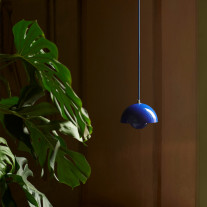 Cobalt Blue &Tradition Flowerpot VP10 Pendant