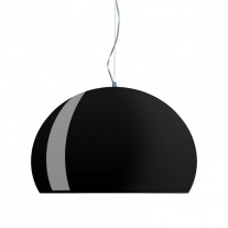 Kartell FL/Y Medium Pendant Glossy Black