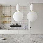 Parachilna Aballs Pendant Light White A II GR