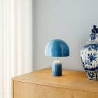 Tom Dixon Bell LED Portable Lamp Baby Blue on Shelf