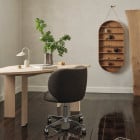  Ferm Living Arum LED Portable Lamp Cashmere in Office