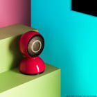 Artemide Eclisse x Squid Games Table Lamp Pink on Steps