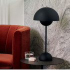 Matte Black &Tradition Flowerpot VP3 Table Lamp