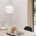 White 25cm Muuto Rime Pendant