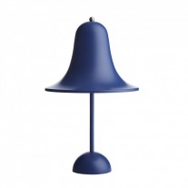 Verpan Pantop Portable Table Lamp Matt Classic Blue