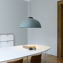 Aquamarine Farel LED Pendant Light Over Dining Table