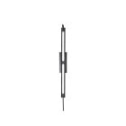 RUBN Bloomsbury 500 LED Wall Light Cable And Plug Gunmetal