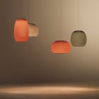 Vibia Closer Outdoor LED Pendants in Cluster