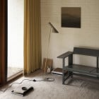 Grey/Brass Louis Poulsen AJ Floor Lamp