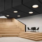 Vibia Duo Round LED Ceiling Light Lifestyle Seating