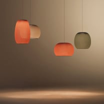 Vibia Closer Outdoor LED Pendants in Cluster