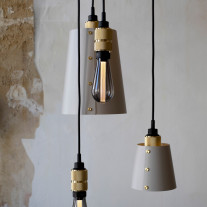 Stone & Brass Buster + Punch Hooked 6.0 Mix Chandelier