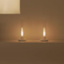 Santa & Cole Sylvestrina LED Table Lamp White