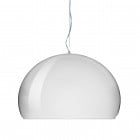 Kartell FL/Y Medium Pendant Chrome