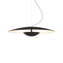 Marset Ginger LED Suspension 60 Black White