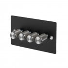 Buster + Punch 4G Dimmer Switch Black/Steel