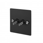 Buster + Punch 2G Toggle Switch Black/Steel