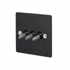 Buster + Punch 3G Toggle Switch Black/Steel