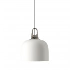 Lodes JIM Bell Pendant Grey Hook/Matte White 9010 Diffuser