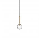 Nuura Miira 1 Pendant Brass/Optic Clear