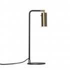 Rubn Lektor Table Lamp Black Brass