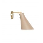 Rubn Miller Wall Light Light Sand Brass