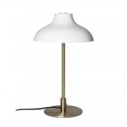 Rubn Bolero LED Table Lamp White Brass