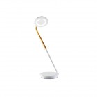 Pablo Pixo Plus LED Table Lamp White Brass
