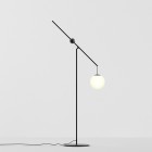 Luceplan Malamata Floor Lamp Matt Black