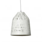 Karman Black Out Outdoor Pendant Light Small White