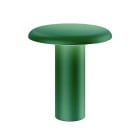 Artemide Takku LED Portable Table Lamp Anodized Green