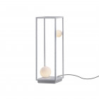 Karman Abachina LED Floor Lamp White Switch On Cable