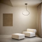 KDLN Poise LED Ceiling Light in Living Area