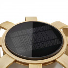 Solar Panel on Nordlux Bob To Go Solar LED Lamp Brown