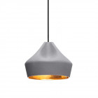 Marset Pleat Box 24 Pendant - Grey/Gold