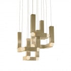 Lee Broom Vesper LED Suspension - Quatro/Gold