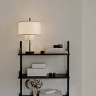 New Works Margin Table Lamp on Shelves