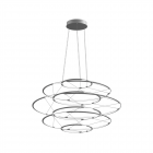 Nemo Lighting Drop 7 LED Suspension Light Grey