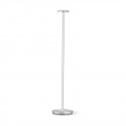 Pablo Luci LED Floor Lamp - Silver