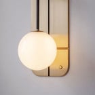 Close Up of Bert Frank Rift Wall Light