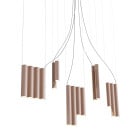 Lambert & Fils Silo 14 LED Chandelier - Dusty Pink