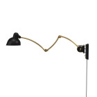 FRITZ HANSEN KAISER Idell Wall Lamp Matt Black Brass 2