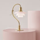 Louis Poulsen PH 2/2 Question Mark Pale Rose Table Lamp details
