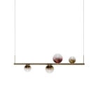 Lodes Random Stick Linear Short Glossy Gold