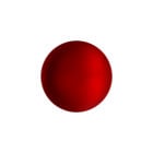 Foscarini Anoor LED Wall / Ceiling Light Piccola Red
