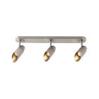 J. Adams & Co Spot Pro Triple Ceiling Light Satin Nickel
